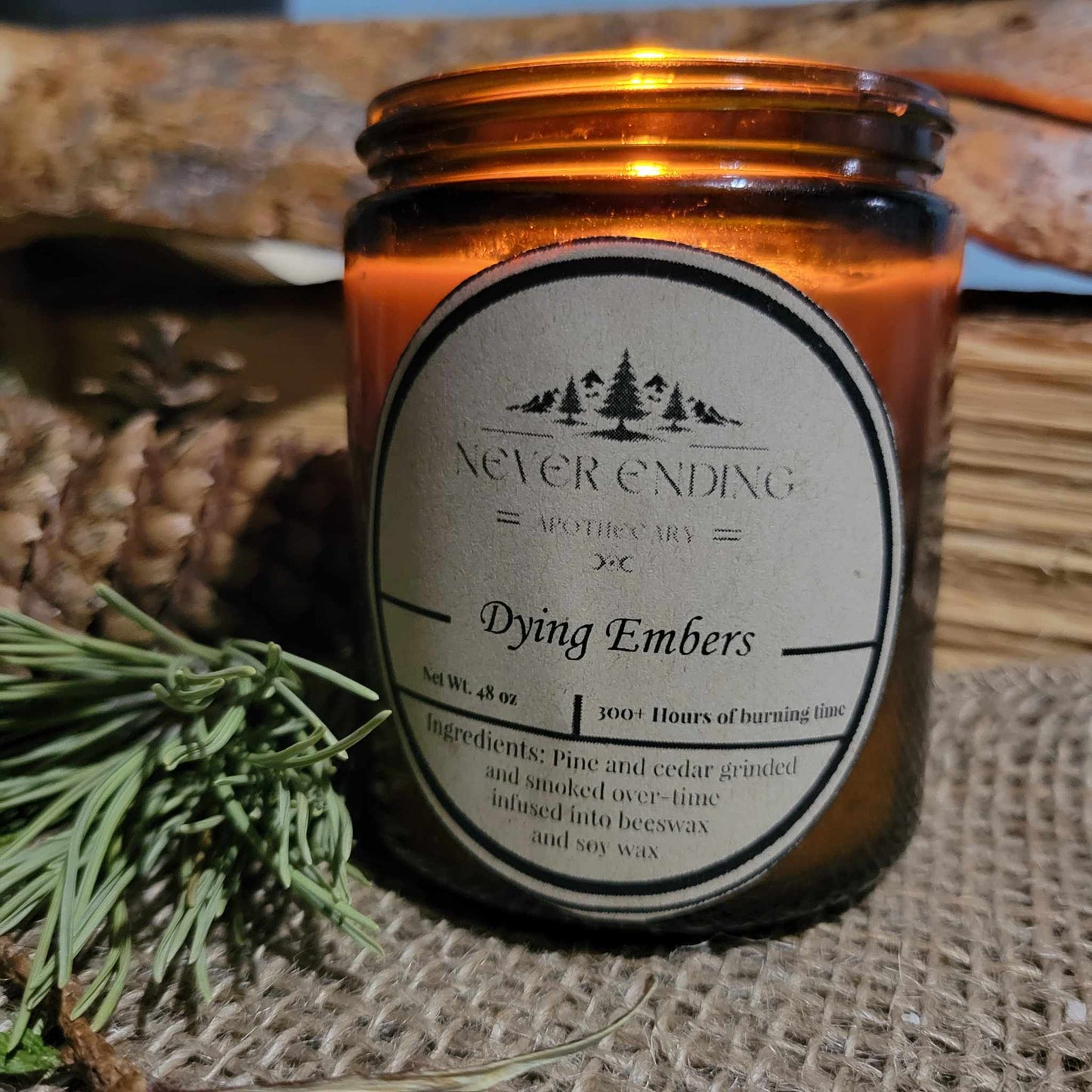 Dying Embers Soy Candle