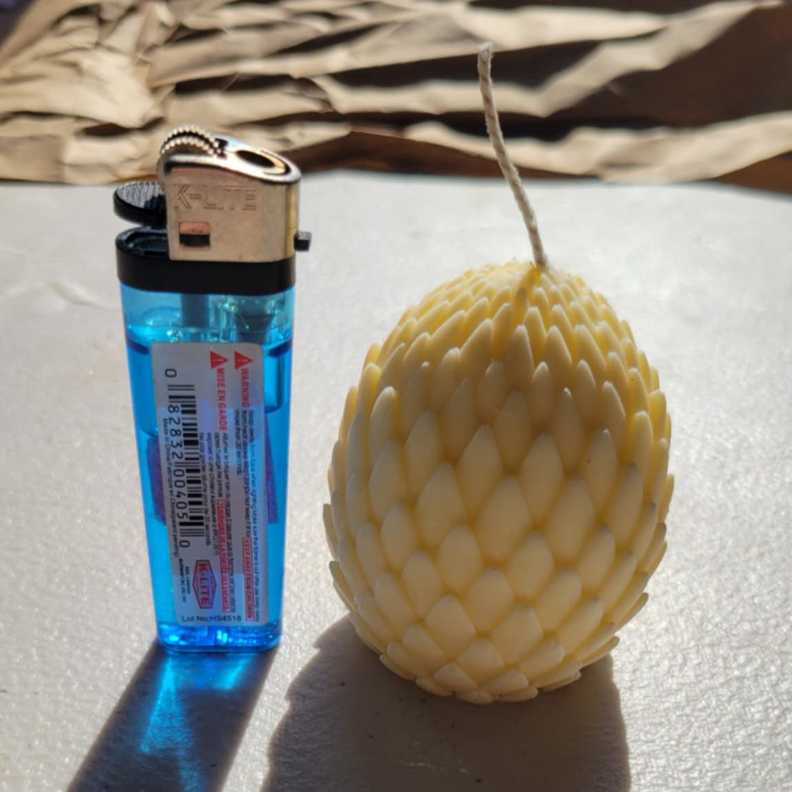 Dragon Egg Candle