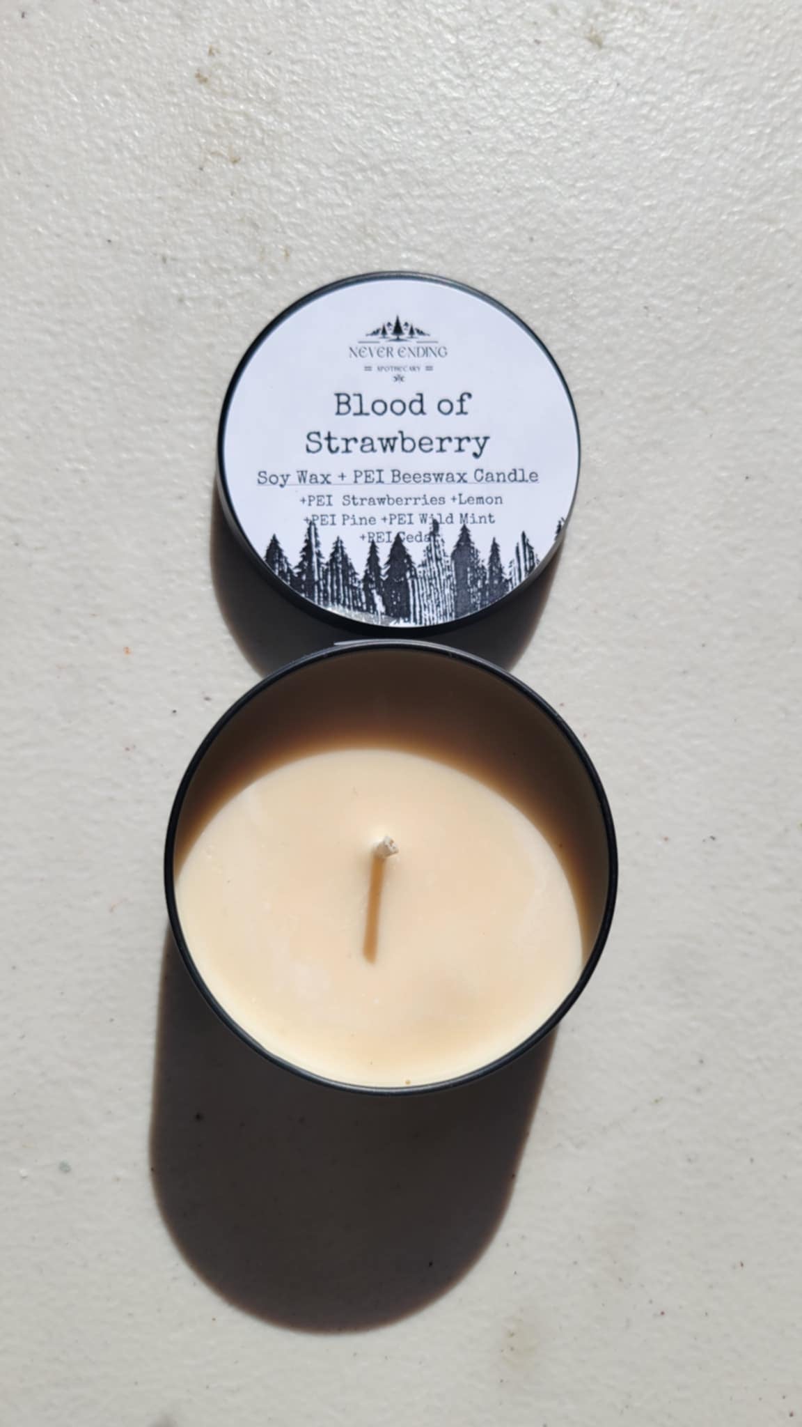 Blood of the Strawberry Soy Wax Candle